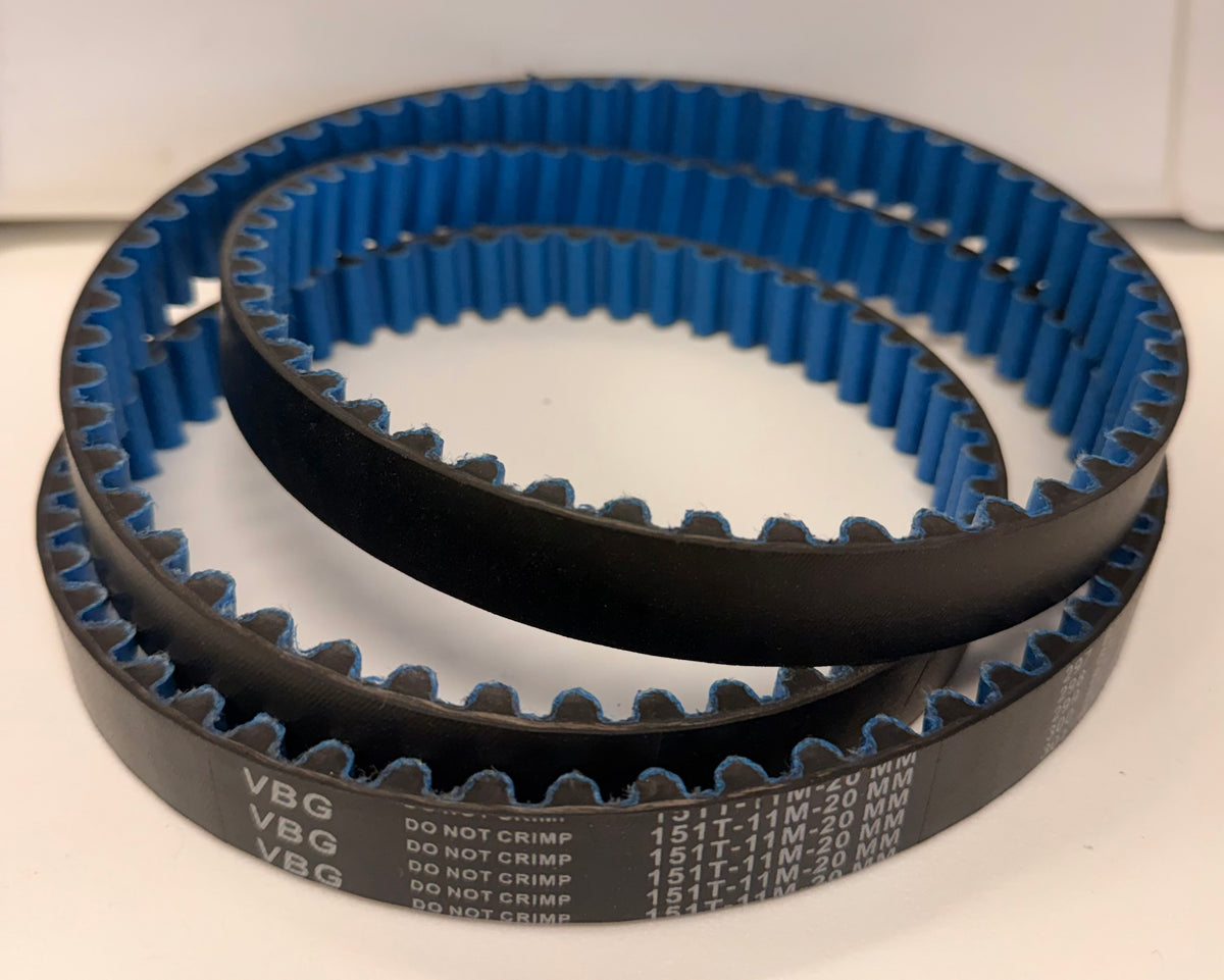 1661-11M-20 Replacement Drive Belt for Zero Motorcycles S, SR, SR/F, SR/S (30-08226)